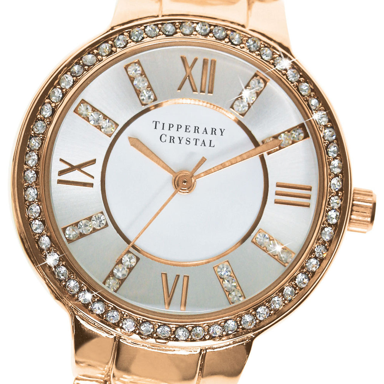 Tipperary Crystal Continuance Rose Gold Watch 2