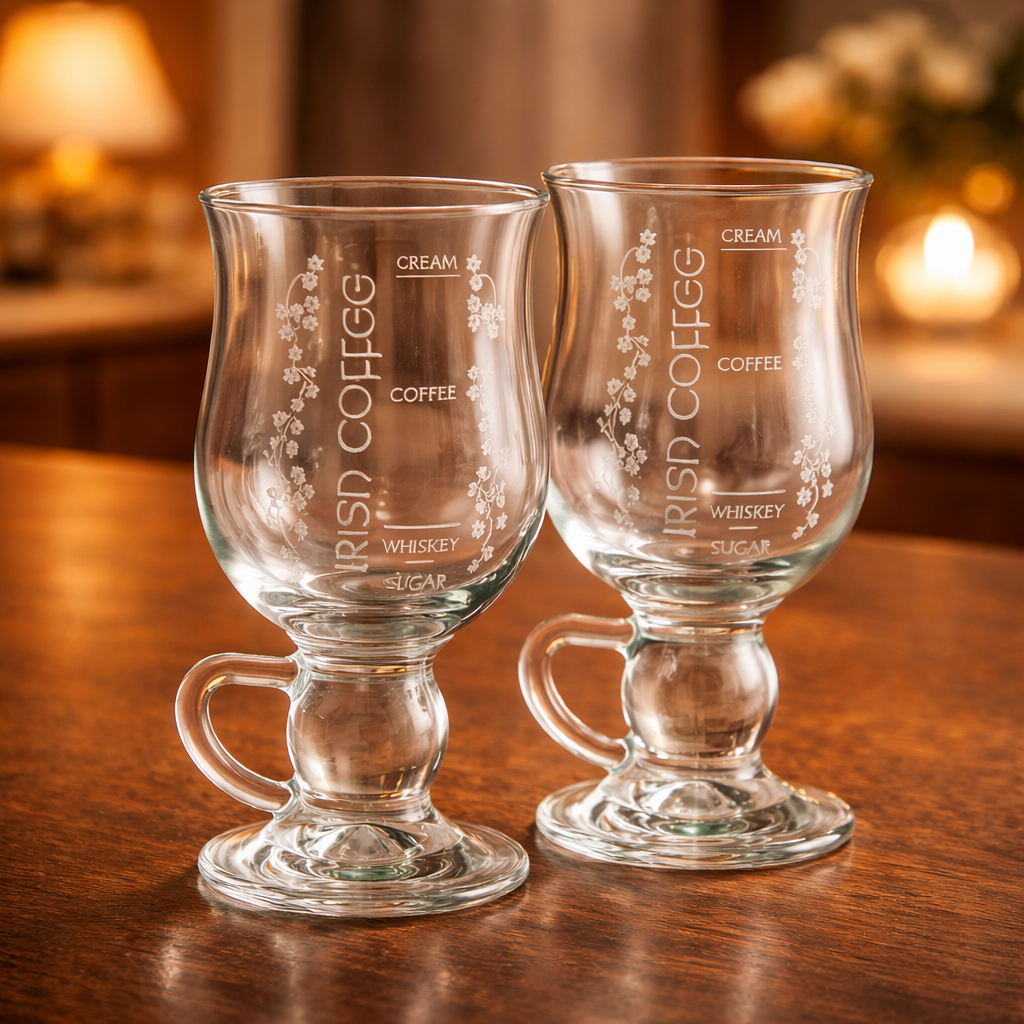 Galway Crystal Irish Coffee Pair | Ireland & UK Delivery Available
