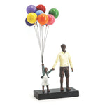 David McGlynn Sculpture - Dad & Girl Happiness engravable
