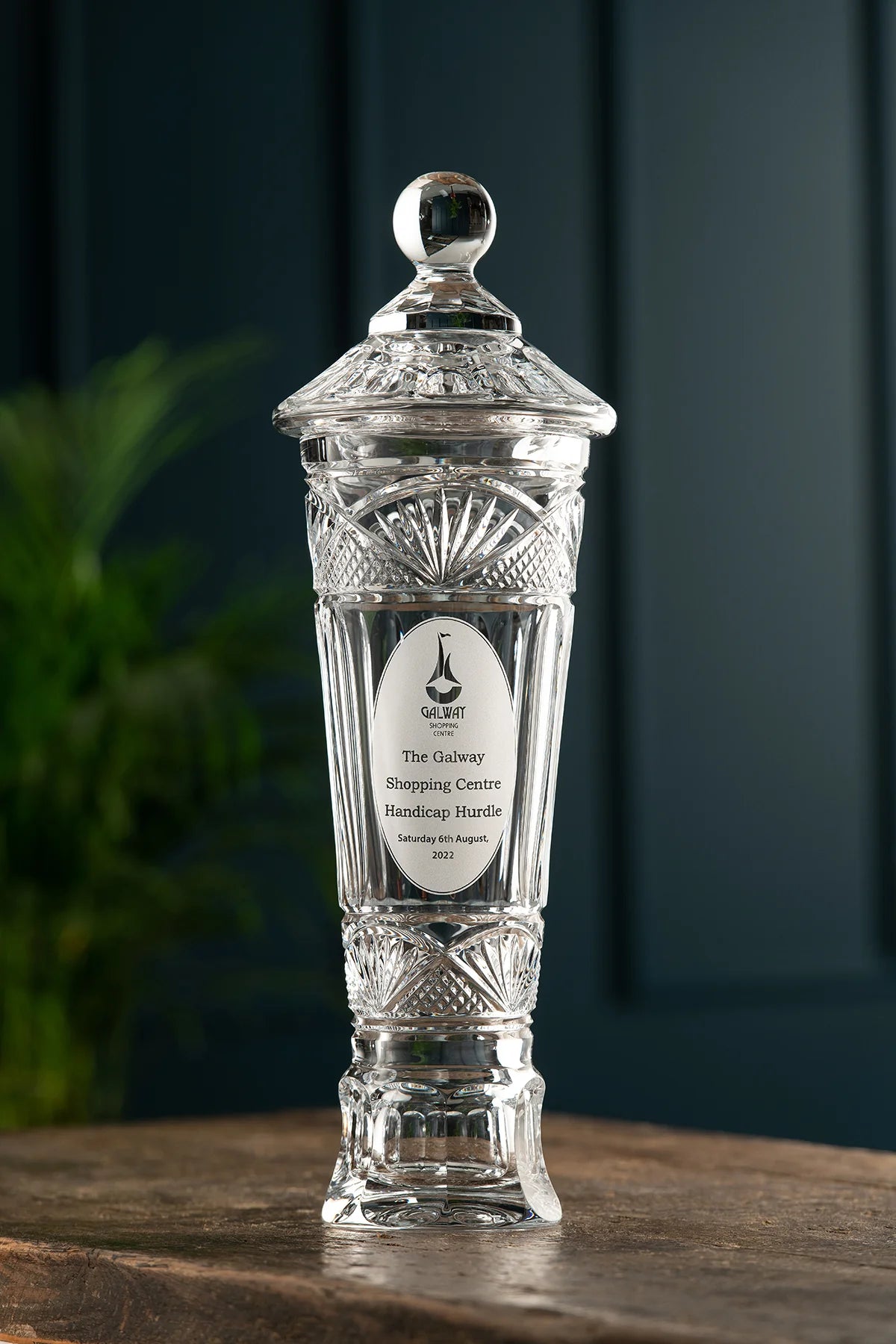 Galway Crystal Inspiration 18 Inch Trophy - Engravable 2