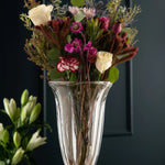 Galway Crystal Large Footed Masterpiece Vase - Engravable 2