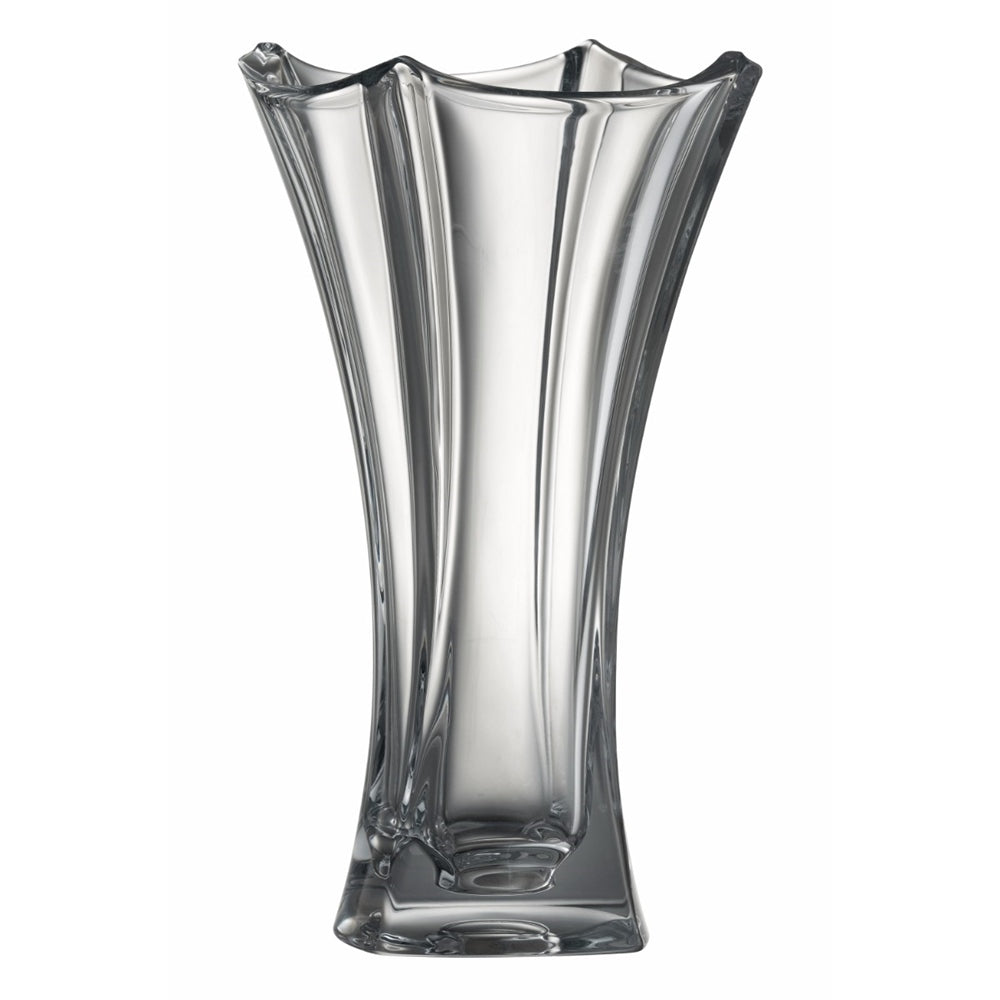 Galway Crystal Dune 14 Inch Waisted Vase - Engravable