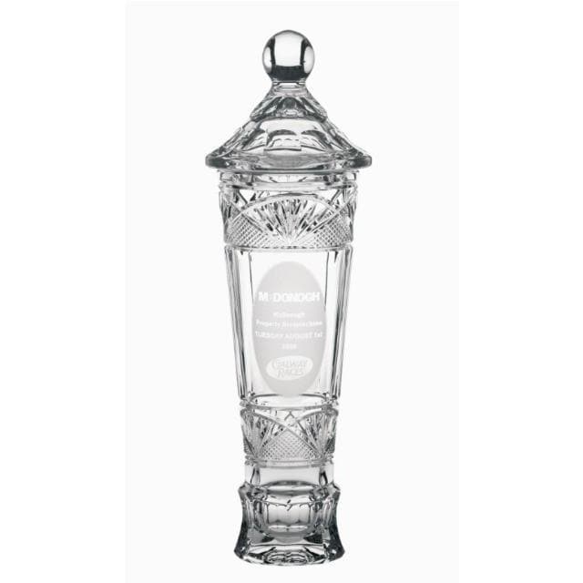 Galway Crystal Inspiration 16 Inch Trophy - Engravable 2