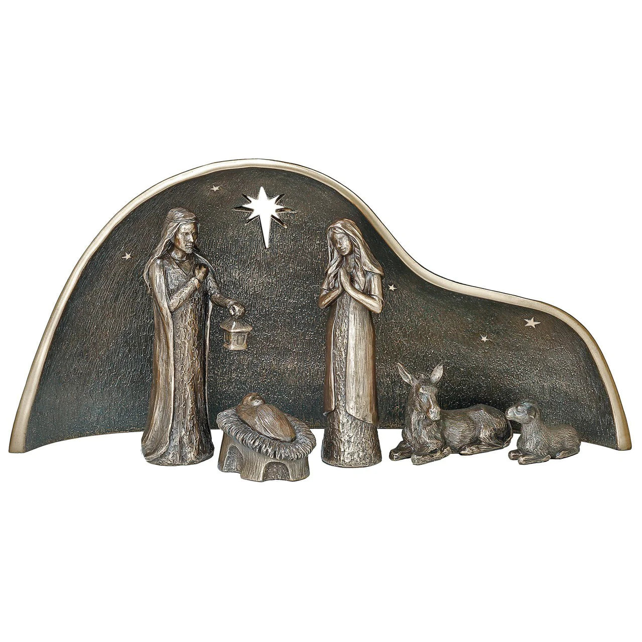 Genesis O'Holy Night Crib nativity scene