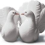 Lladro Figurines Couple Of Doves