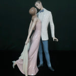 Lladro Happy Anniversary Couple Figurine Porcelain