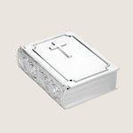 Newbridge Silver Silver Plated Trinket Box with Cross