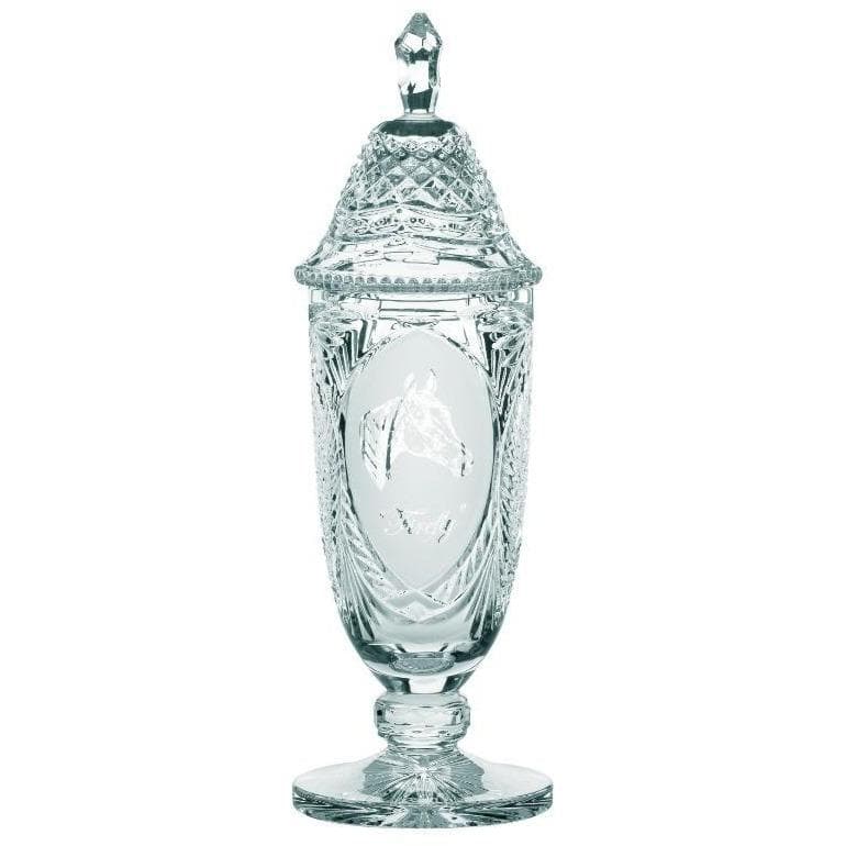 Galway Crystal 17 Inch Sports Trophy & Lid - Engravable 2