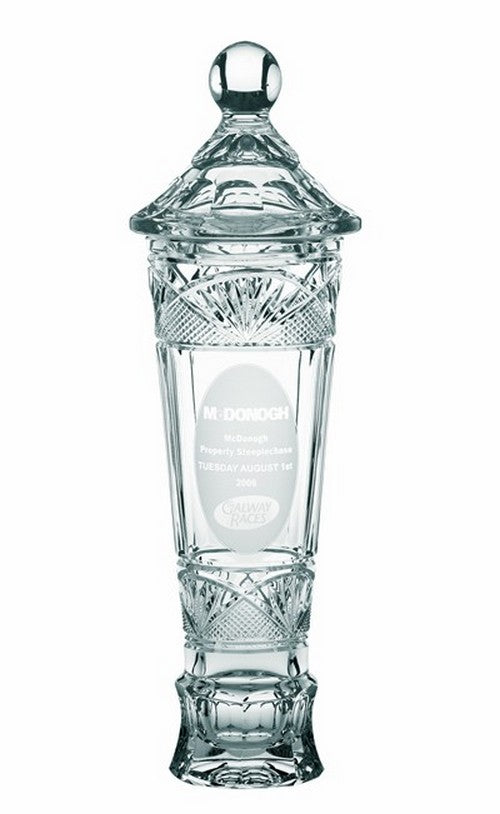 Galway Crystal Inspiration 14 Inch Trophy - Engravable 2