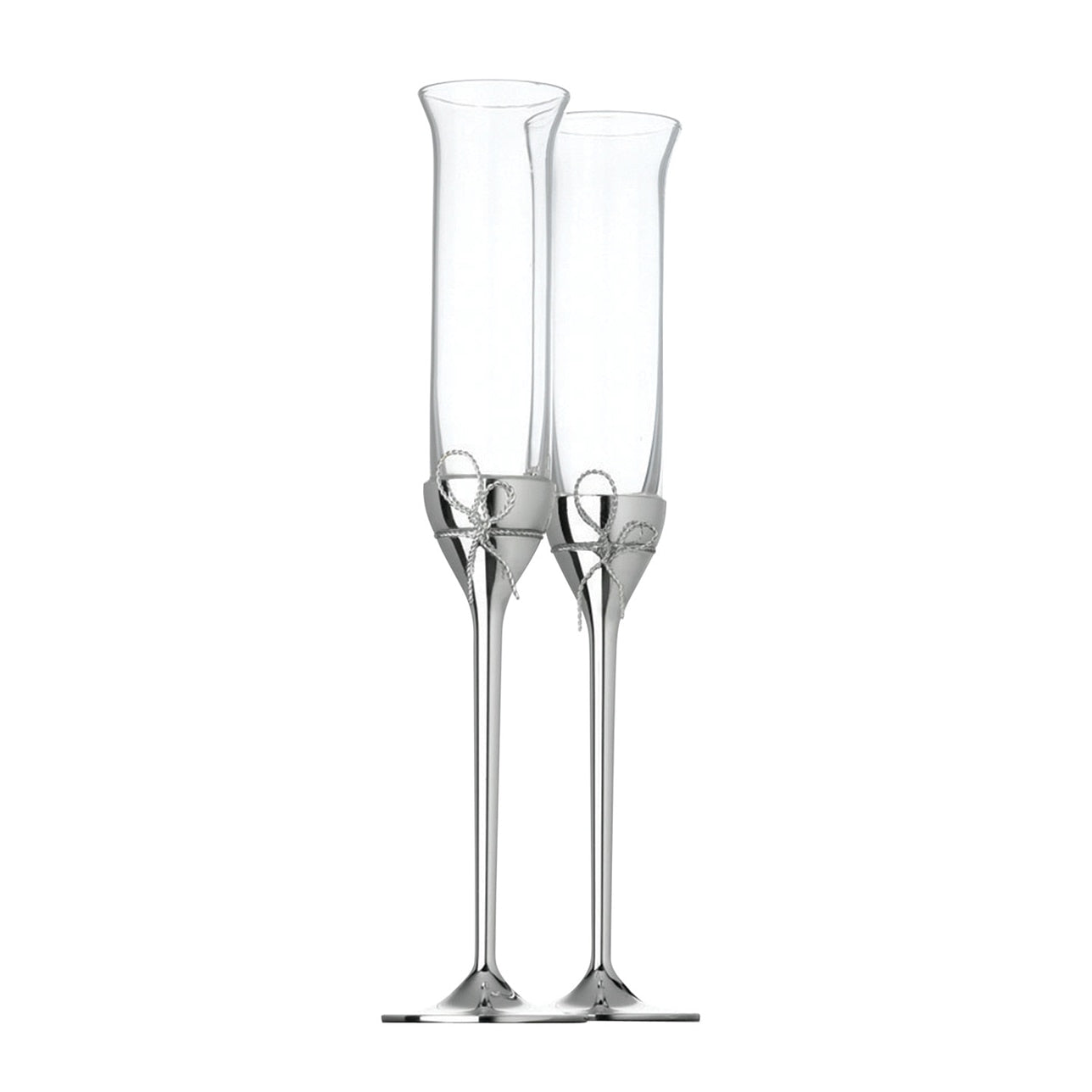 Vera Wang Love Knots Toasting Flutes Set of 2