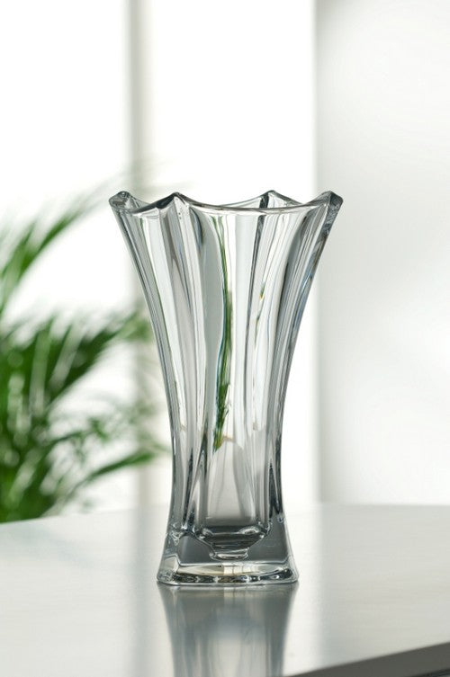 Galway Crystal Dune 12 Inch Waisted Vase - Engravable 3