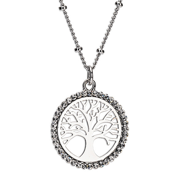 Sterling Silver Tree Tree Of Life Necklace Newbridge Sterling