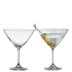 Galway Crystal Elegance Martini/Cocktail Glass Pair 2