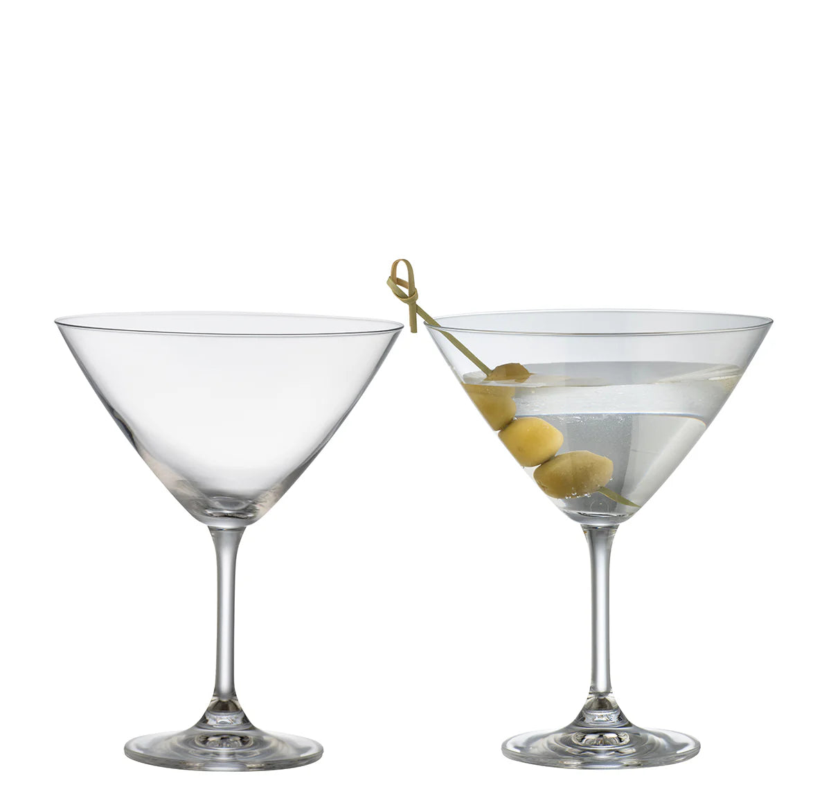 Galway Crystal Elegance Martini/Cocktail Glass Pair 2