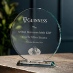 Galway Crystal Large Round Trophy - Engravable