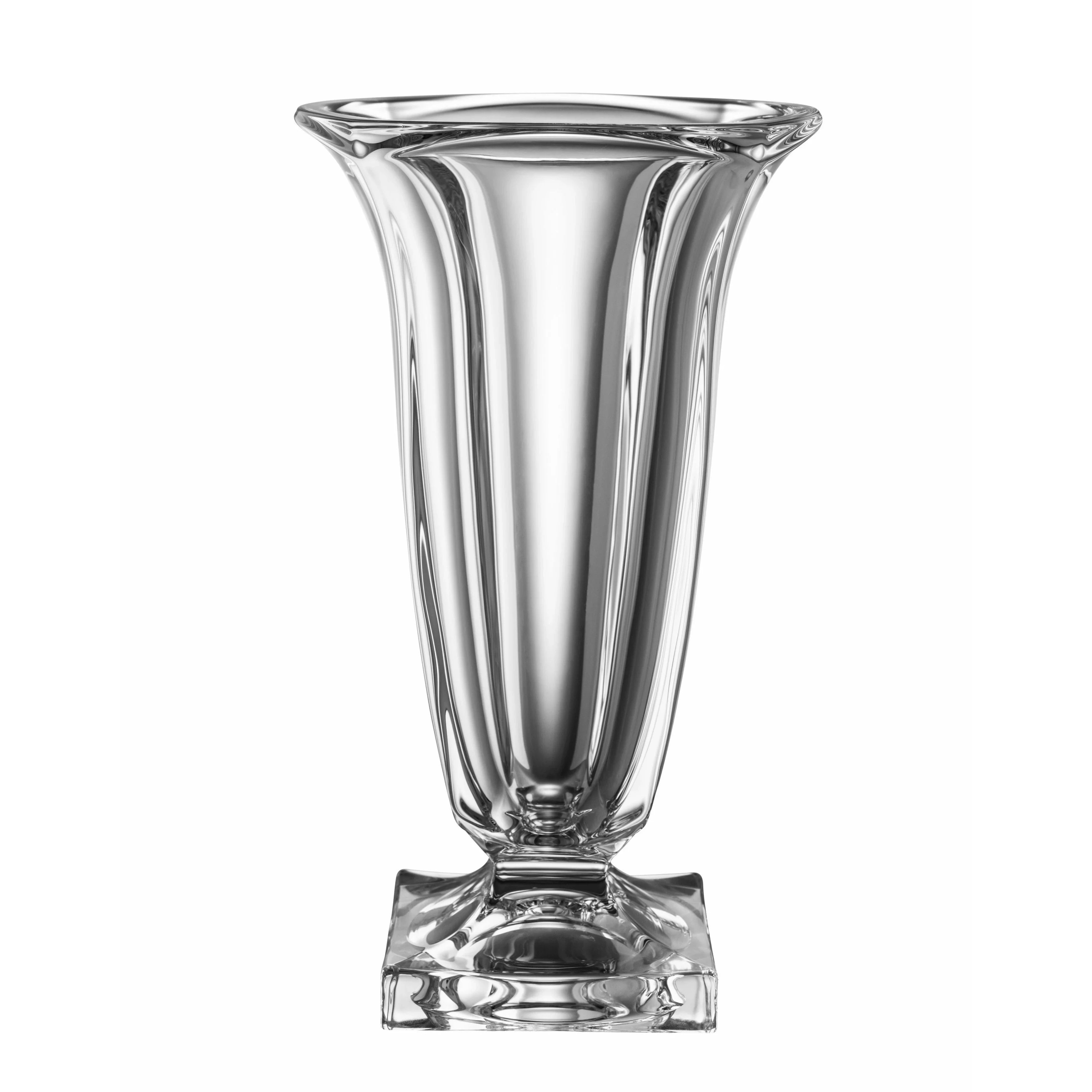 Galway Crystal Large Footed Masterpiece Vase - Engravable 4