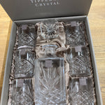 Tipperary Crystal Belvedere Decanter and 6 Tumbler Set