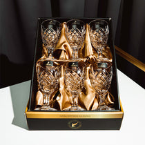 Killarney Crystal Trinity Liqueur / Sherry Glass Set of 6