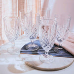 Killarney Crystal Trinity Stemmed Beverage Set of 6