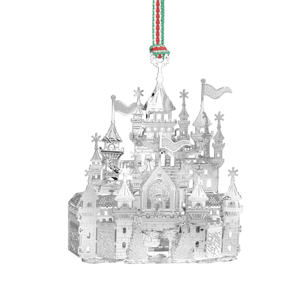 Castle Christmas Tree Decoration