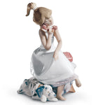 Lladro Chit-Chat Girl Fgurine