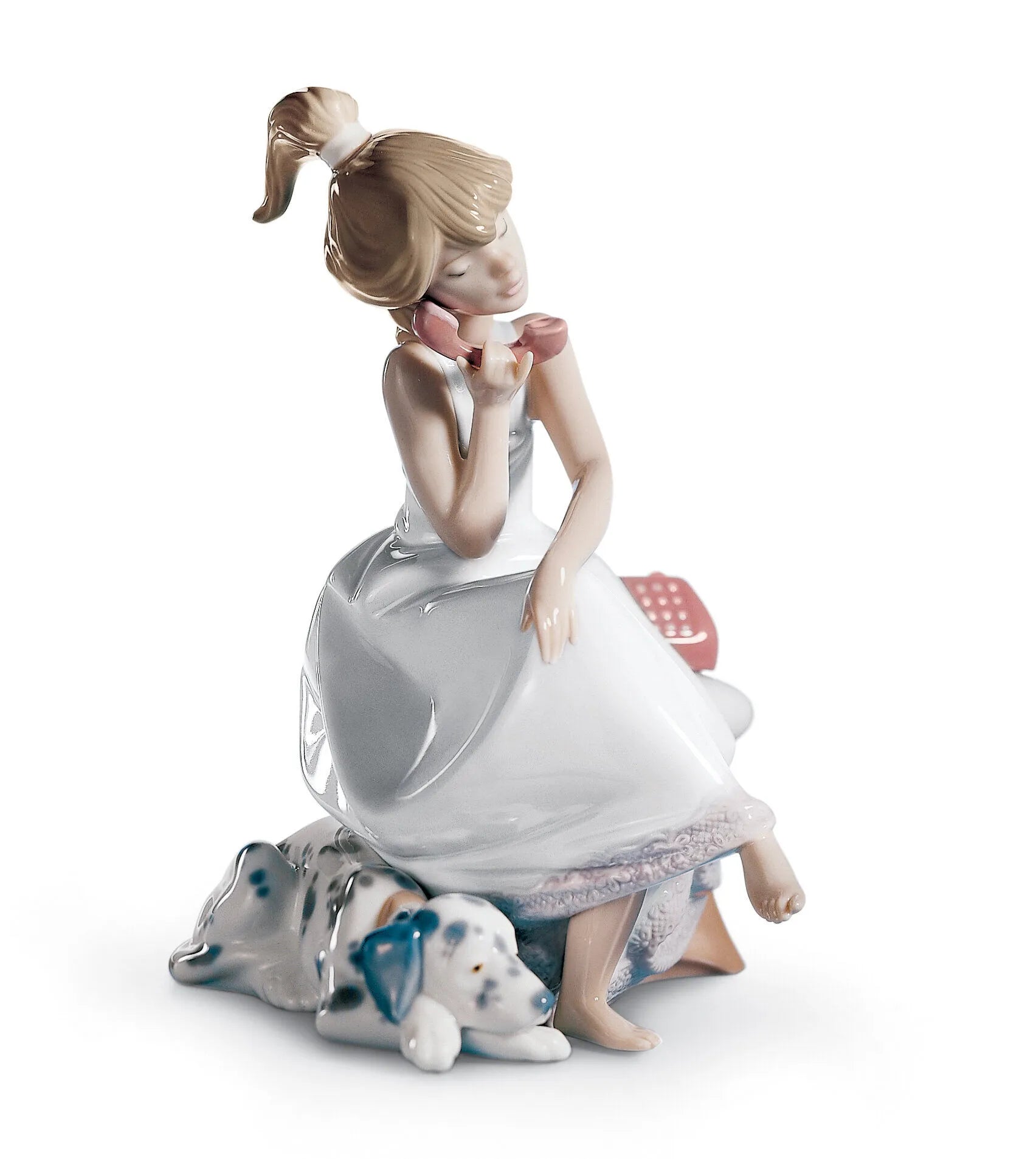 Lladro Chit-Chat Girl Fgurine