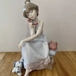 Lladro Chit-Chat Girl Fgurine