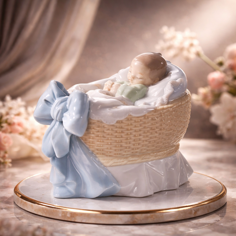 Lladro Figurines A New Treasure (Boy)