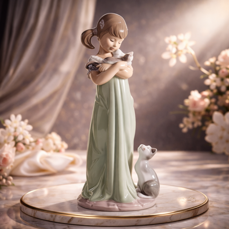 Lladro Figurines Don't Forget Me!