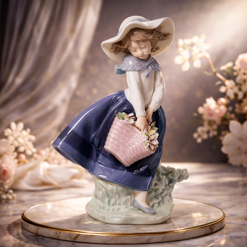 Lladro Figurines Pretty Pickings