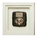 Genesis Ireland Claddagh Framed Bronze Plaque