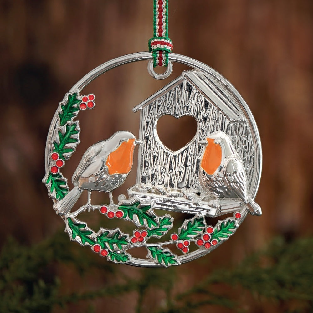 Newbridge Silver Robin Hanging Decoration