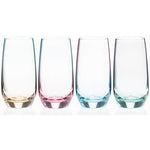Newgrange Living - Rainbow Two Tone Lustre Hiball (Set of 4)