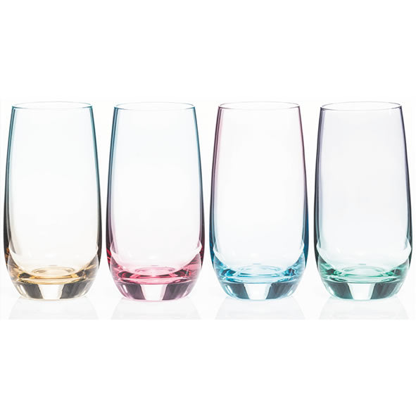 Newgrange Living - Rainbow Two Tone Lustre Hiball (Set of 4)