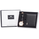Newgrange Living Watch & Wallet Set Black