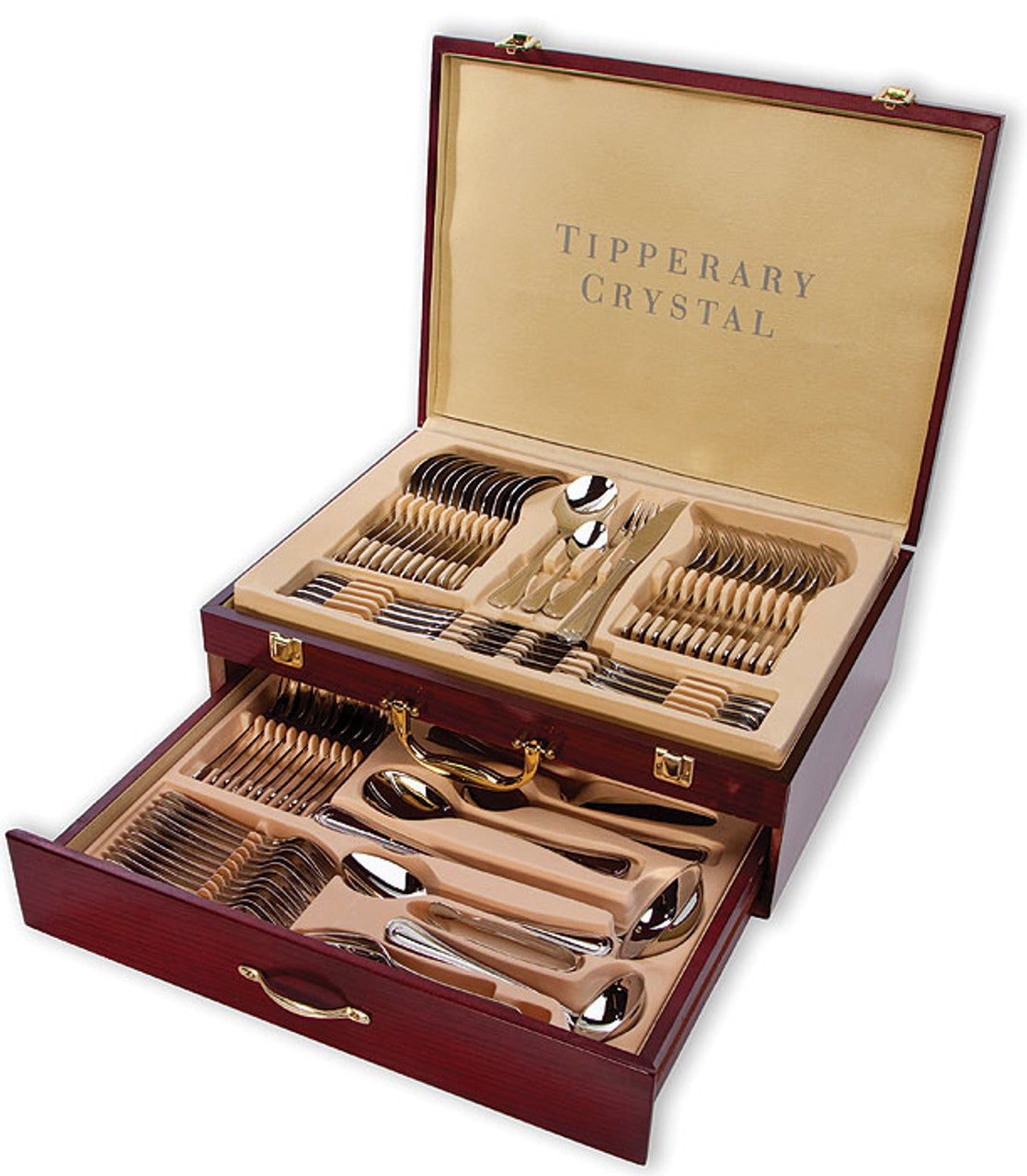 Tipperary Crystal Elegance 72 Piece Cutlery Canteen