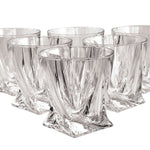 Tipperary Crystal Twist Tumbler Set of 6