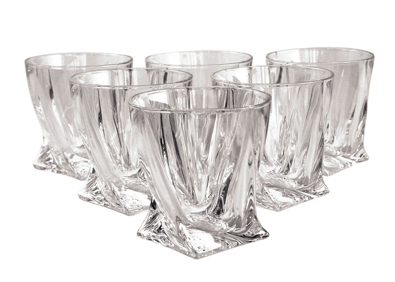 Tipperary Crystal Twist Tumbler Set of 6