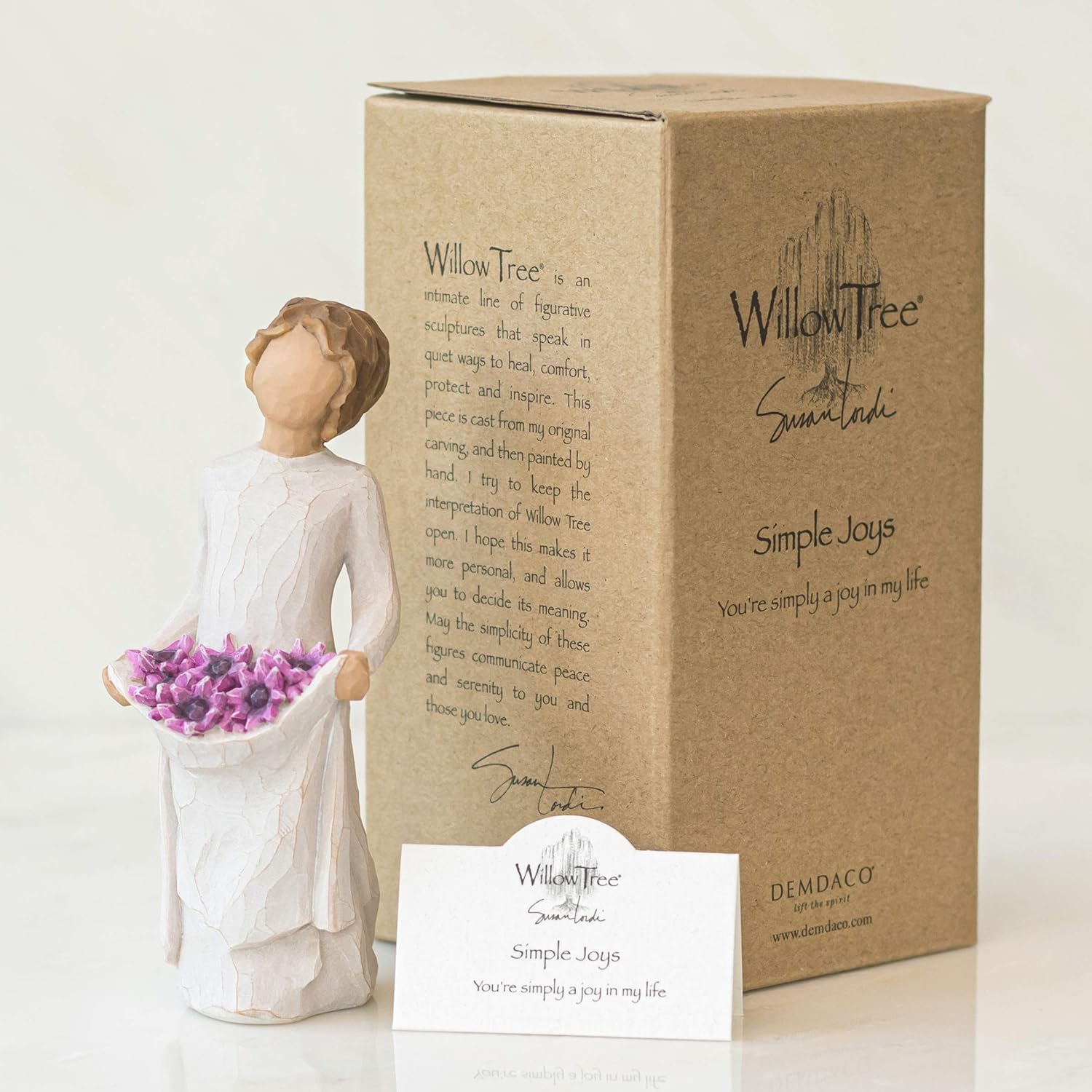 Willow Tree Simple Joys box sentiment Susan Jordi