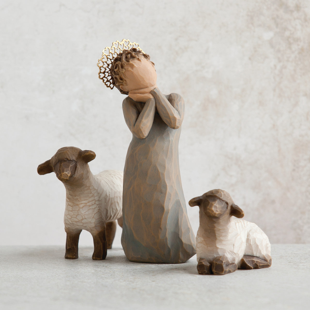 Willow Tree Little Shepherdess nativity scene