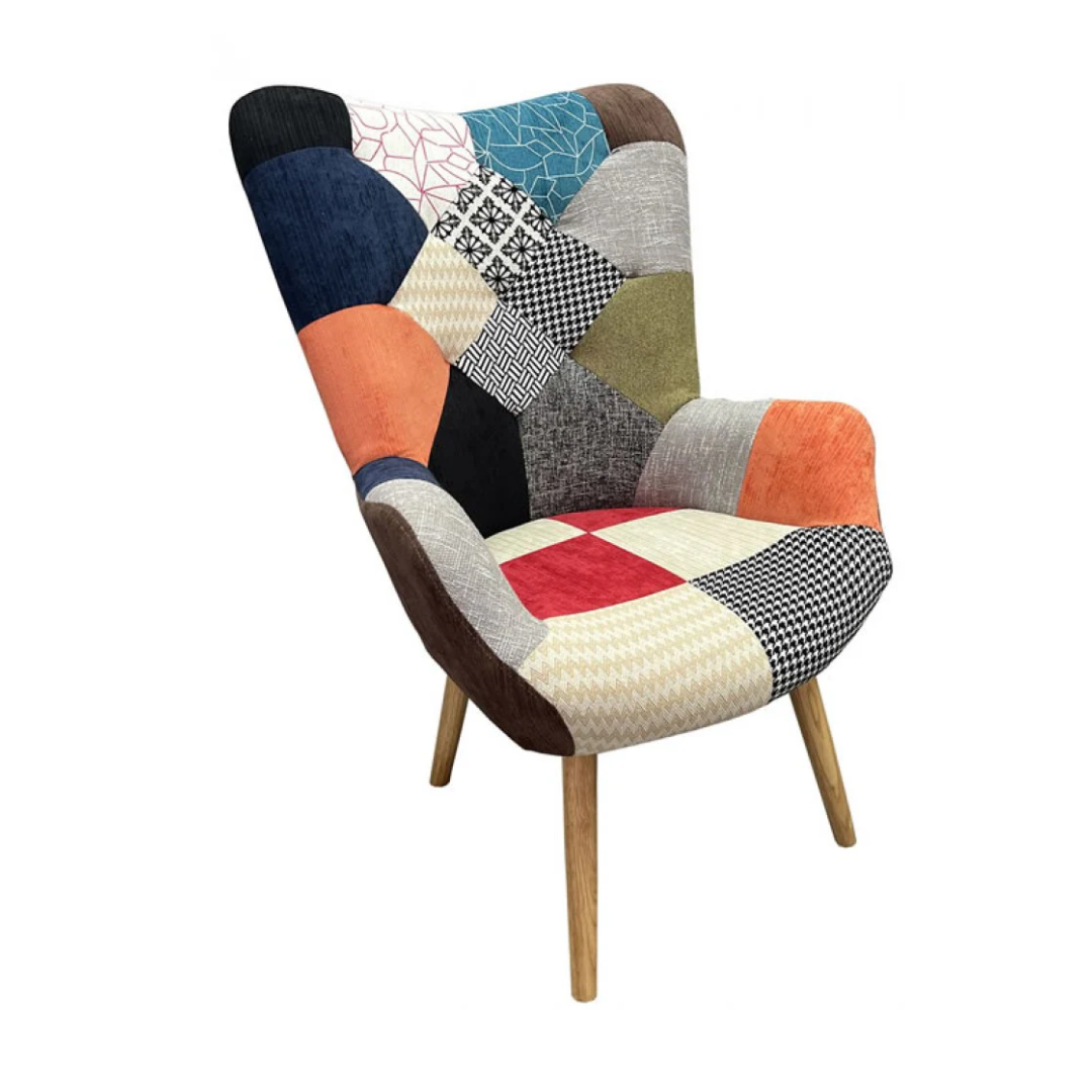 The Grange Interiors Patchwork Chair 92x90cm