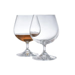 Galway Crystal Elegance Brandy Balloon Glass Pair