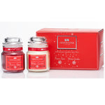 Newgrange Living Christmas Luxury Candle Jar Pair