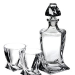 Tipperary Crystal Twist Decanter & Tumbler Pair Gift Set